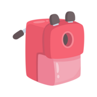 Pencil sharpener. Welcome back to school supplies for kids. png