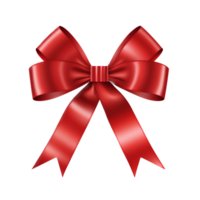 Red Bow Watercolor Clipart png