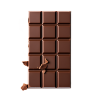 cioccolato bar clipart ai generato png