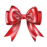 Red Bow Watercolor Clipart png