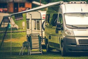 Motorhome Vacation Camping photo