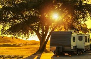 Scenic RV Park Travel Trailer Camping photo