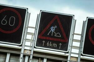 Electronic Traffic Signs photo