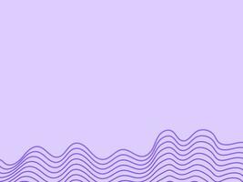 Minimalist background line design purple vector