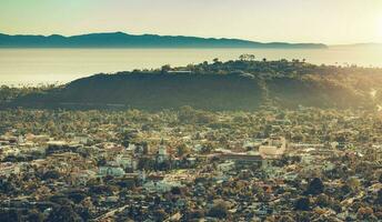 Santa Barbara Cityscape California USA photo