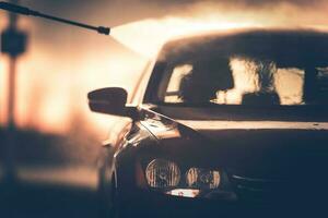 Hand Car Wash Cleaning photo