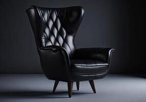 Luxury leather chair. photo
