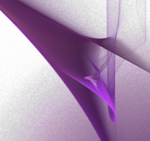 resumen translúcido púrpura modelo sin fondo, aislado elemento png