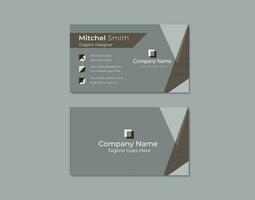 Simple Creative and modern business card template vector