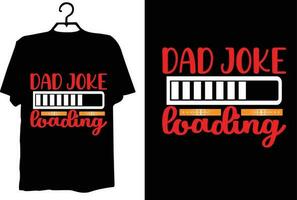 Father's day t shirt design vector