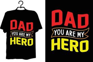 Father's day t shirt design vector