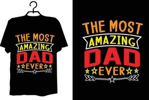 Father's day t shirt design vector