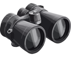binoculars optical equipment icon isolated png