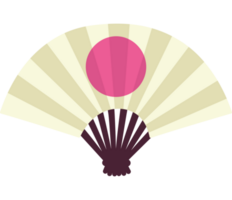 japanese fan icon isolated design png