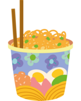 japanese noodles food icon isolated png
