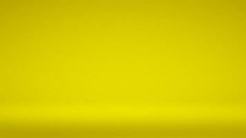 vacío amarillo antecedentes utilizar para negocio informe, digital, sitio web plantilla, telón de fondo. 3d representación. foto