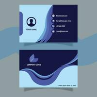 modern abstract business card design templates vector