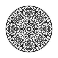 ornamental mandala ilustración vector diseño