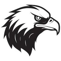 logotipo de cabeza de águila vector