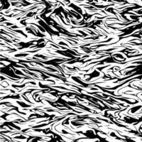 Black and white abstract ink puddle pattern. Fabric patterns for the fashion industry vector