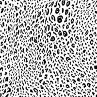 Abstract seamless leopard pattern vector. Abstract animal skin pattern. Tiger, leopard, panther, cheetah, jaguar skin. Black and white camouflage skin background vector