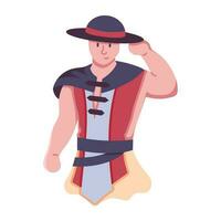 conceptos de luchadores de moda vector