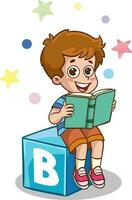 kid education vector illustration design