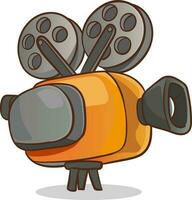 film projector , Vector illustration over white background