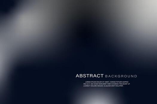 Vector dark gradient abstract background. Banner design