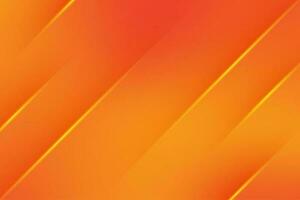 Vector abstract warm orange gradient background.