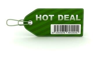 Hot Deal Tag photo