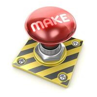 Make button 3d Render photo