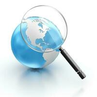Global Search with Magnify Glass photo