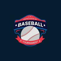 Premium Vector  Baseball championship logo design template