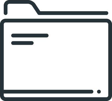 documento caso carpeta vector