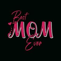 vector mother day t shirt design template