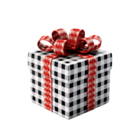 3d gift box square shape transparent background png