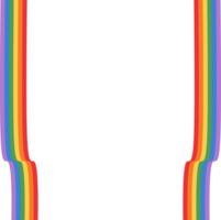 lluvia arco lgbt icono png