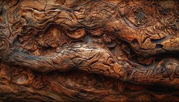 Old wooden wall boasts nature textured creativity generated by AI photo