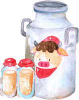 Farm cartoon watercolor png