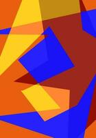 colorful abstract flat background vector