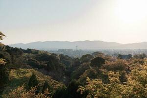 View of Kyoto city photo