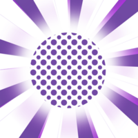 violet sunburst pop art style png