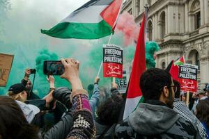 Pro Palestinian Rally in London 13th May 2023 photo