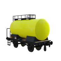 vapeur locomotive isolé 3d png