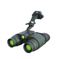 binoculars isolated 3d png