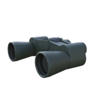 binoculars isolated 3d png