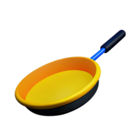 Frying Pan  3D Icon Illustration png