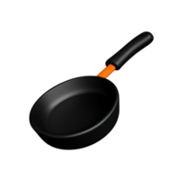 Frying Pan  3D Icon Illustration png