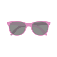 Rosa elegante protetora oculos de sol isolado, moda praia conceito png